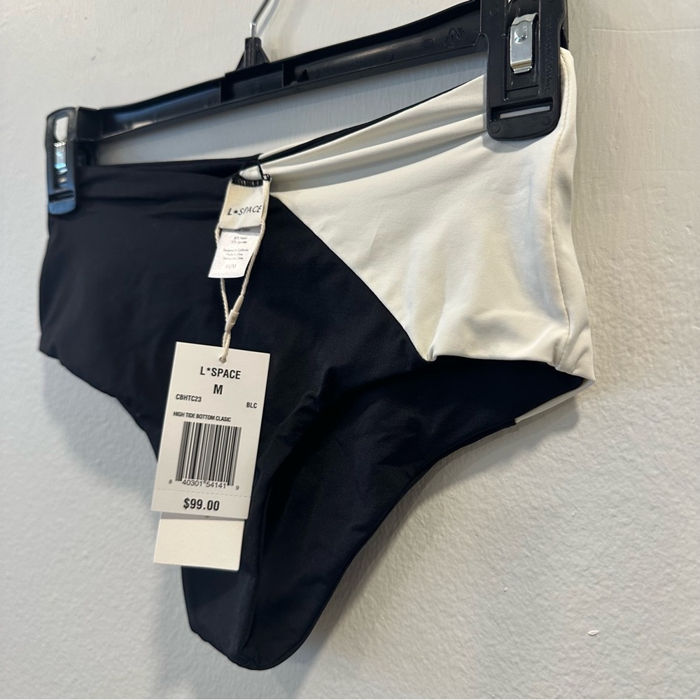 L*SPACE Color Block High Tide Bikini Bottom - Picture 5 of 8